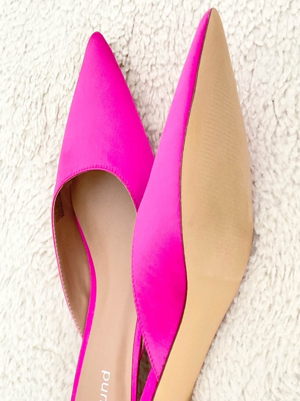 NEW Abound Pink Mules, Size 6 - Picture 2 of 4